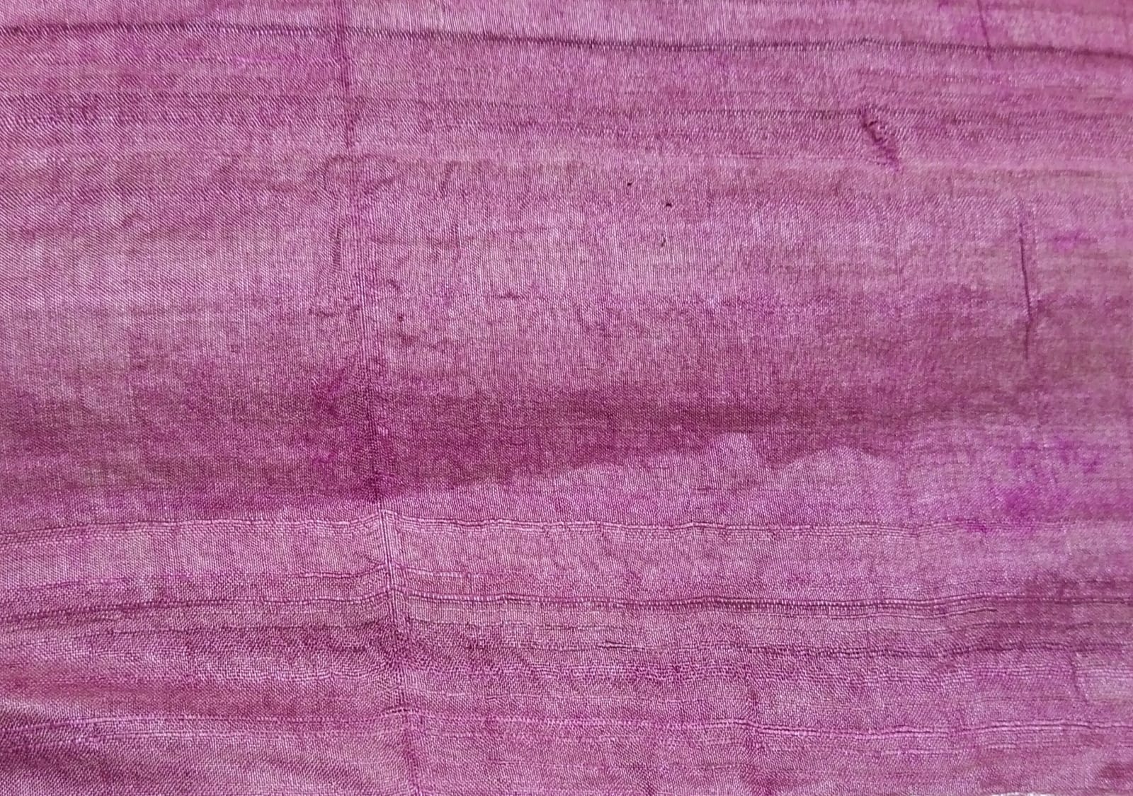 Tussah Silk Fabric Woven on Handloom 6